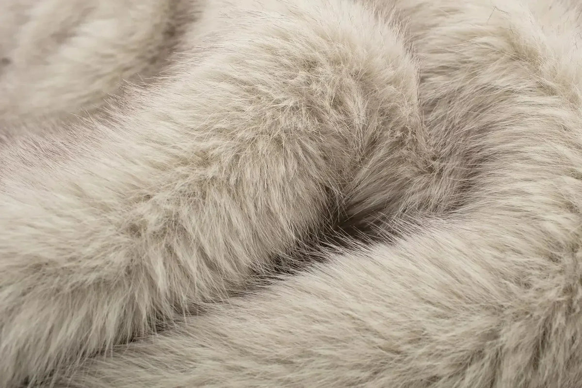 Ivory Chic Fur Jacket