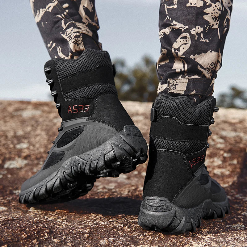 Desert Raider High-Top Combat Boots