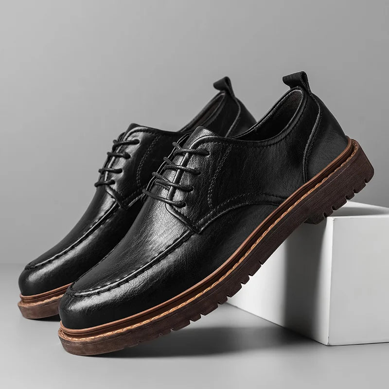 Mason Brogue Leather Shoes