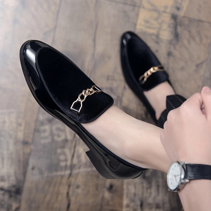 Midnight Velvet Loafers