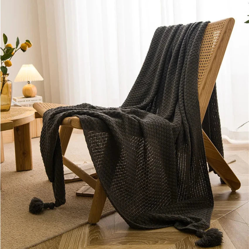 Nordic Cozy Knit Blanket