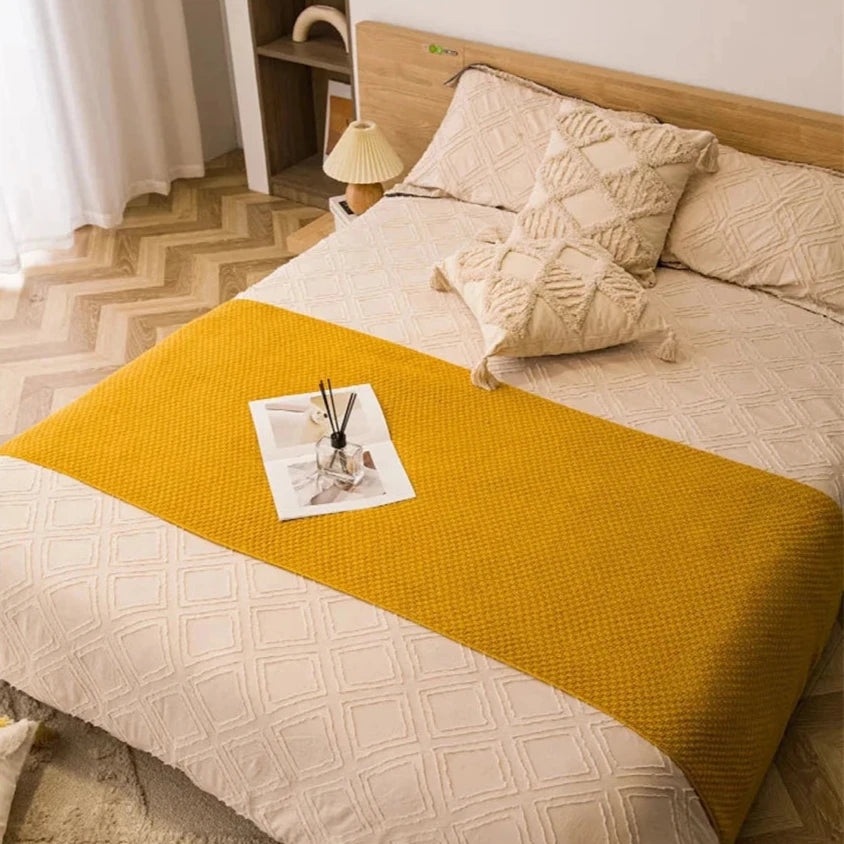 Nordic Cozy Knit Blanket