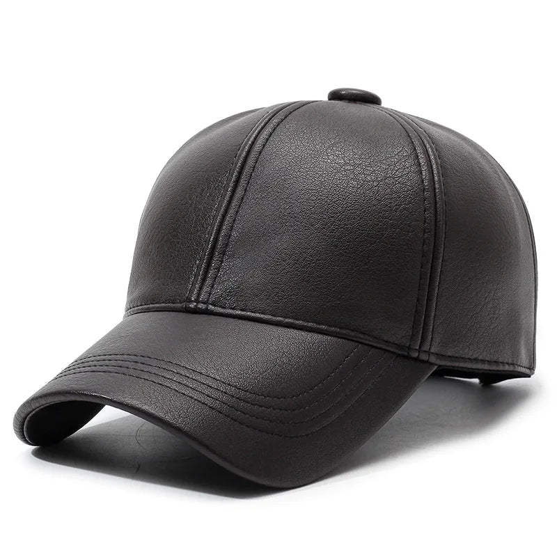 Maven Leather Cap