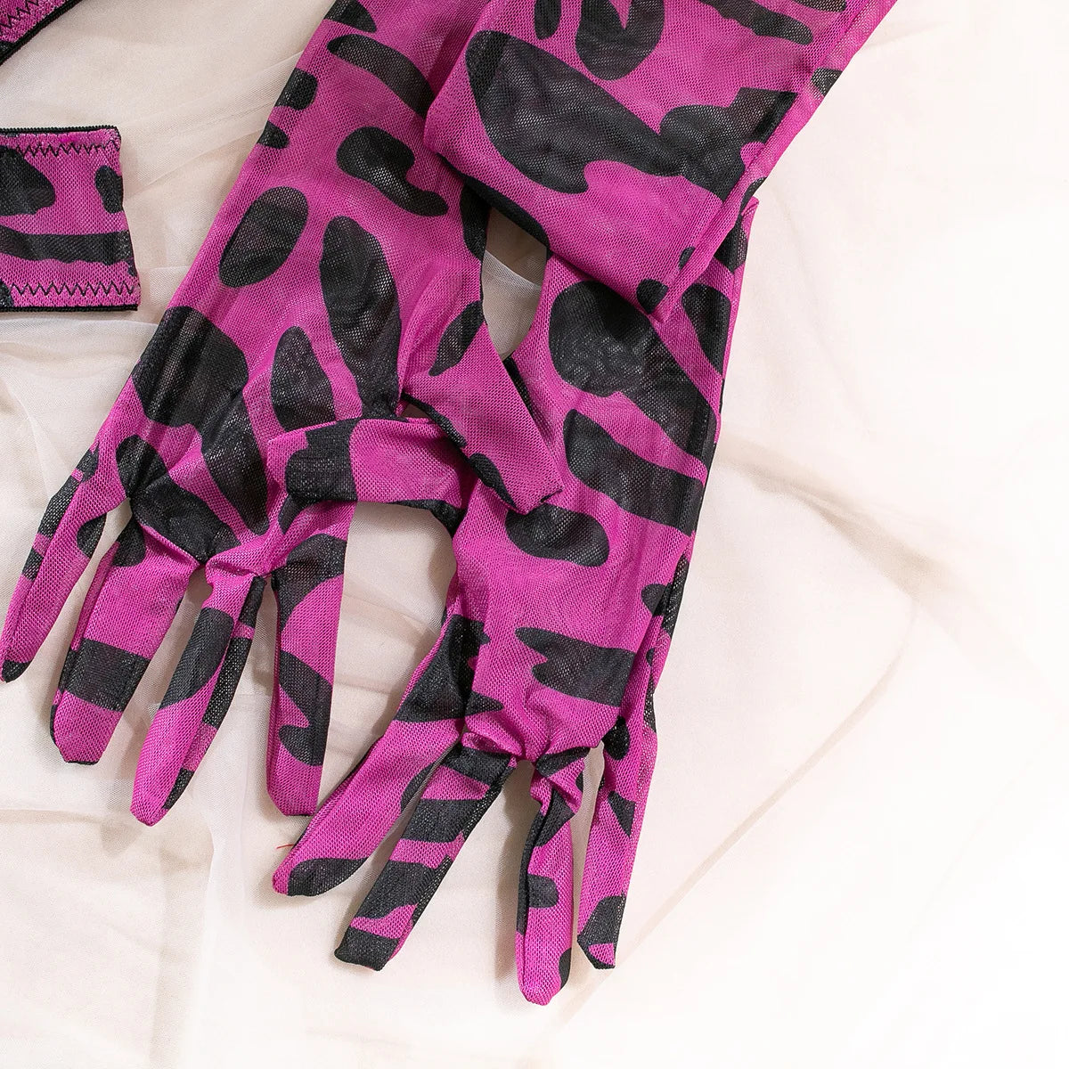 Pink Leopard Lingerie Set
