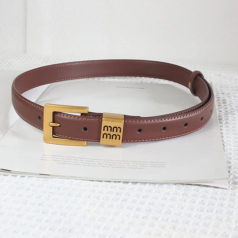 Sable Form Leather Belt