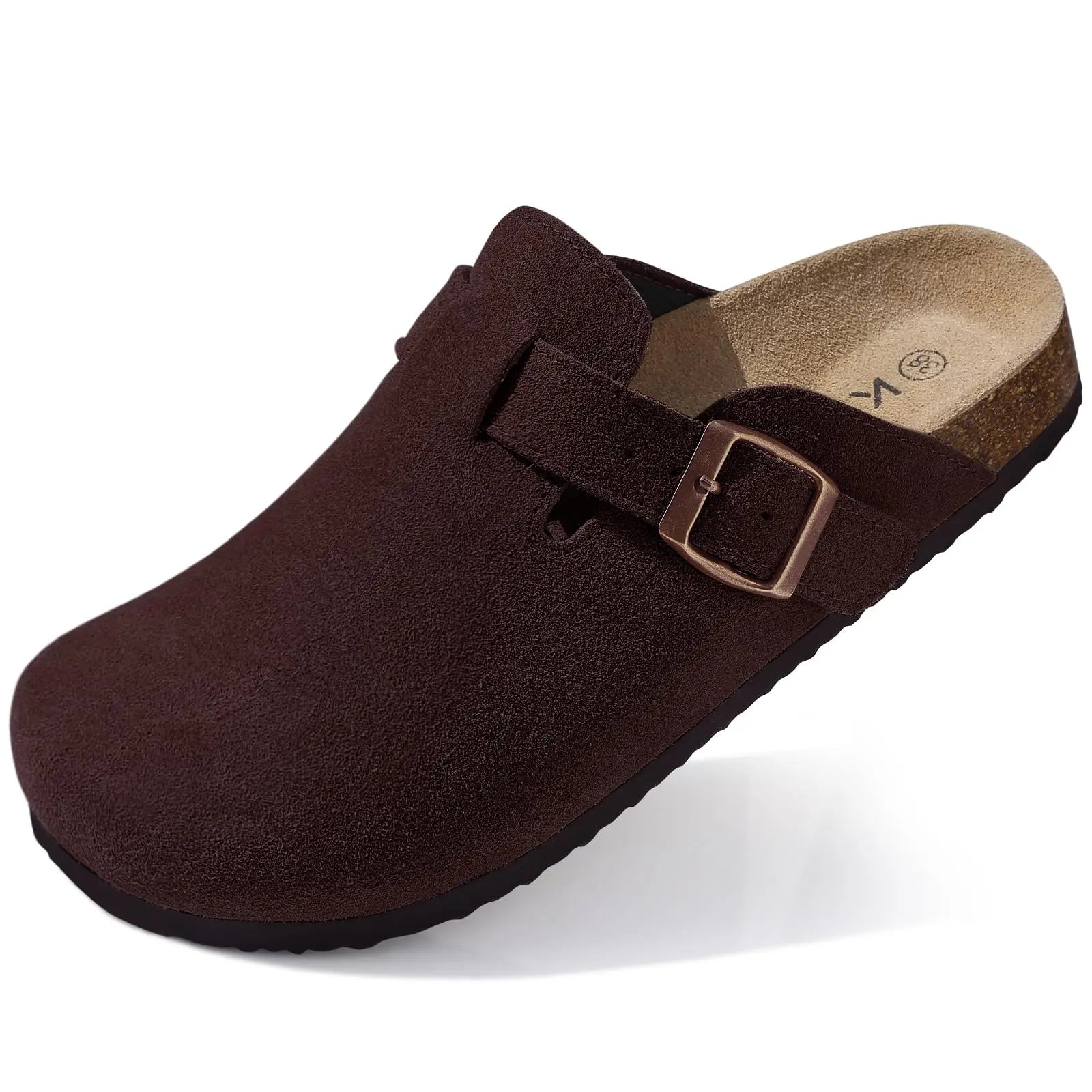 Velmori Suede Comfort Mules