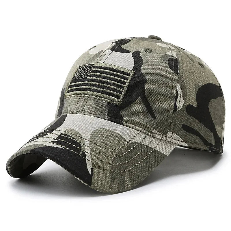 Stealth Camo Flag Cap