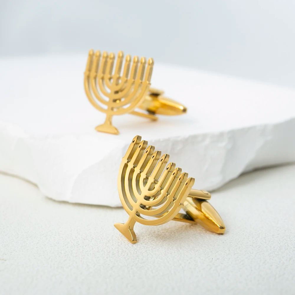 Menorah Cufflinks