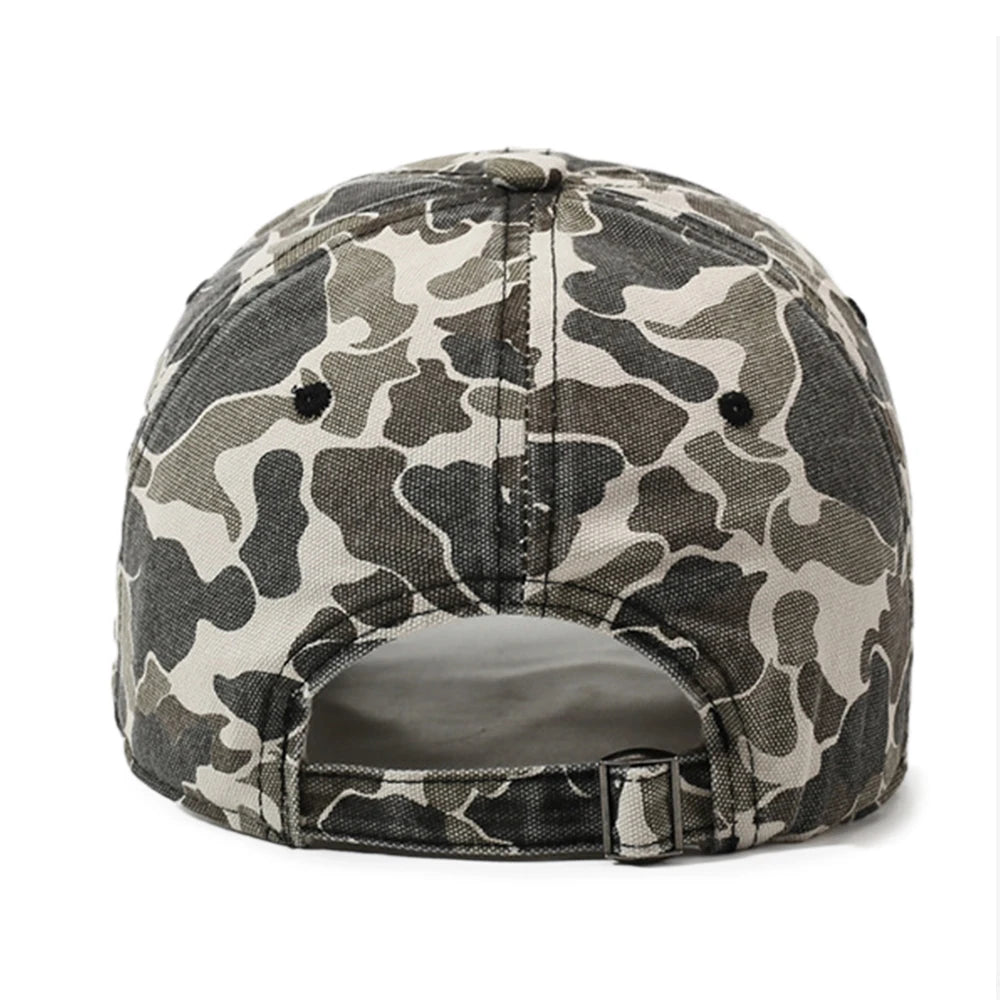 Vintage Washed Camo Cap