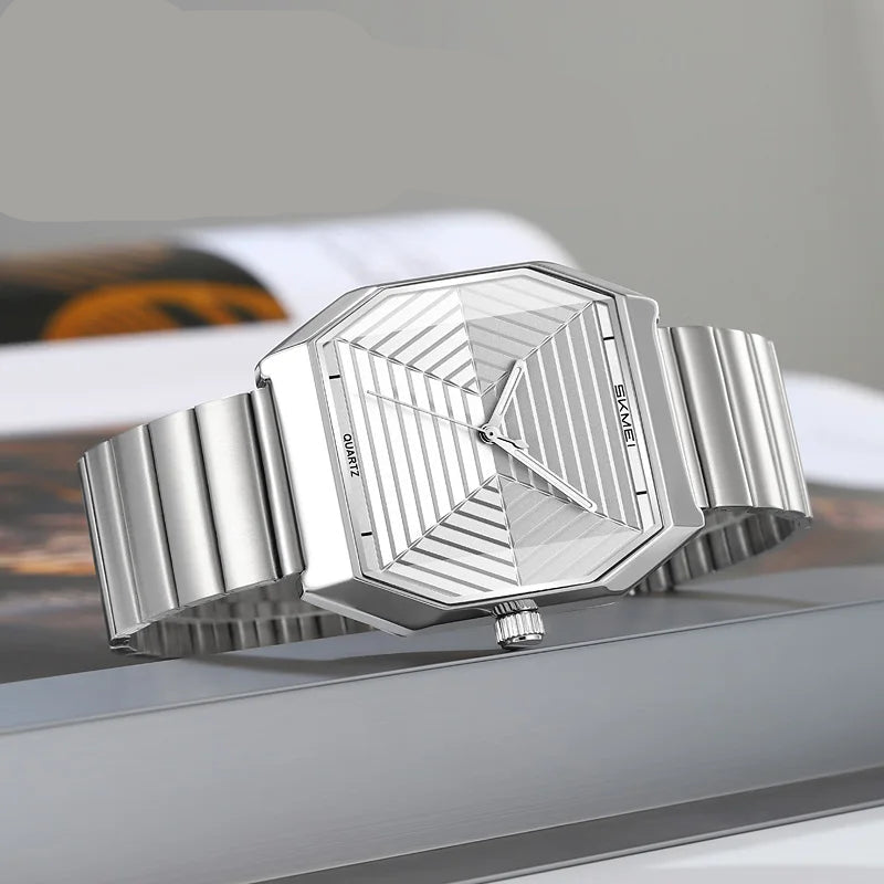 Infinity Stainless Steel Timepiece