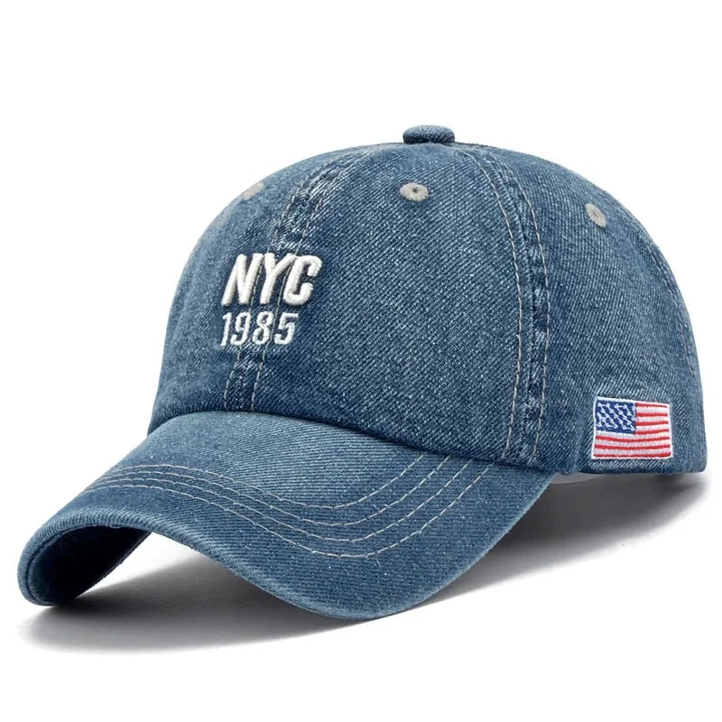 NYC 1985 Denim Cap