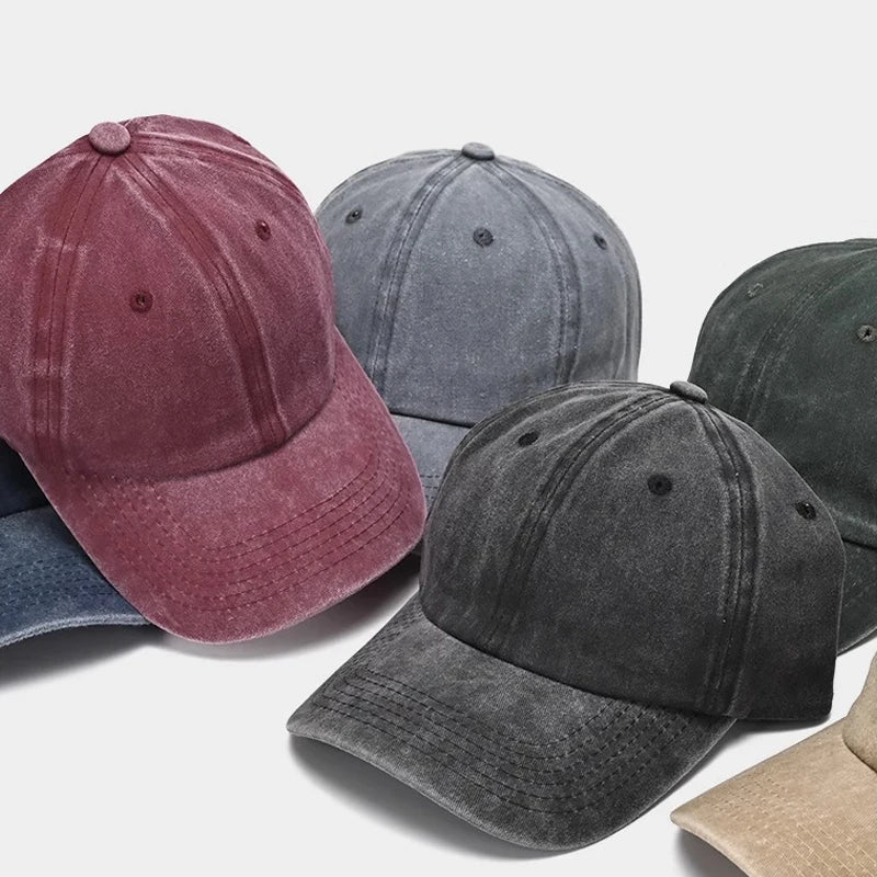 Distressed Sun Protection Cap