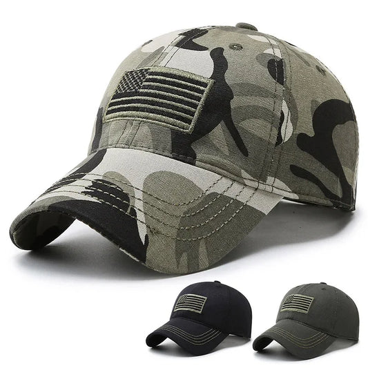 Stealth Camo Flag Cap