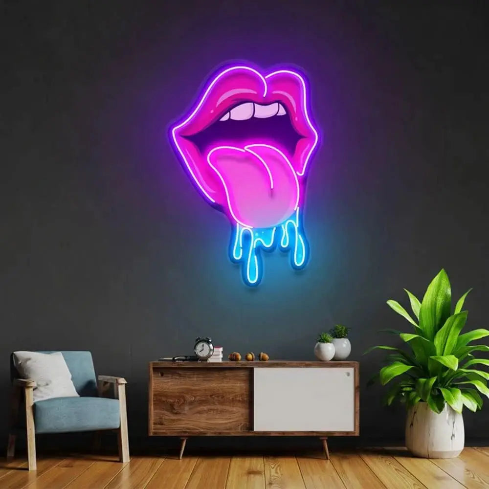 Big Mouth LED Neon Light