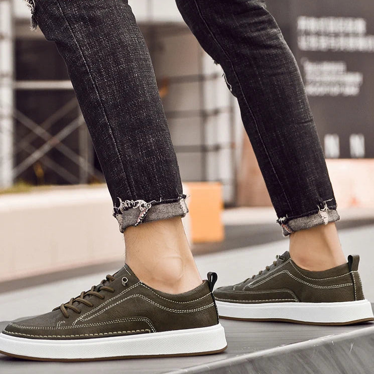 Heritage Comfort Leather Oxfords