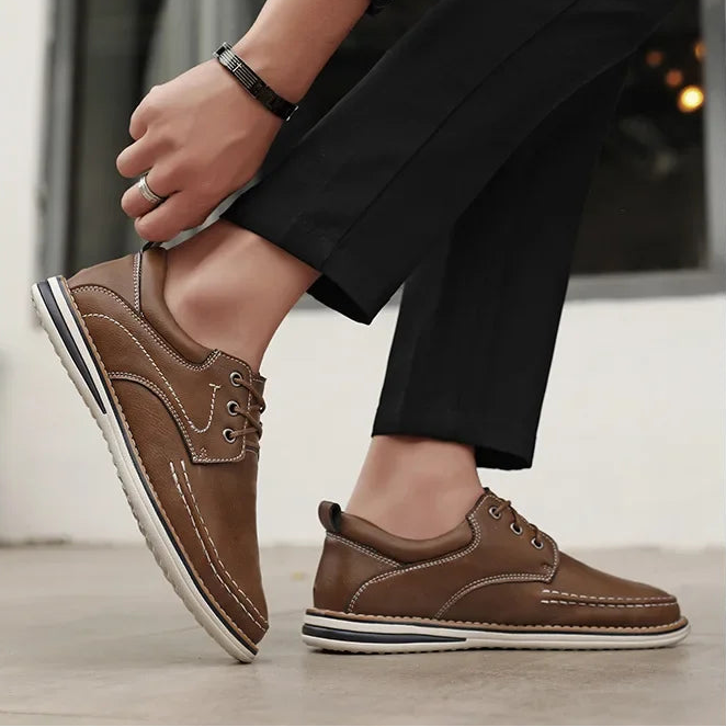 Mason Leather Lace Shoes