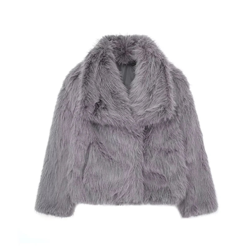 Ivory Chic Fur Jacket
