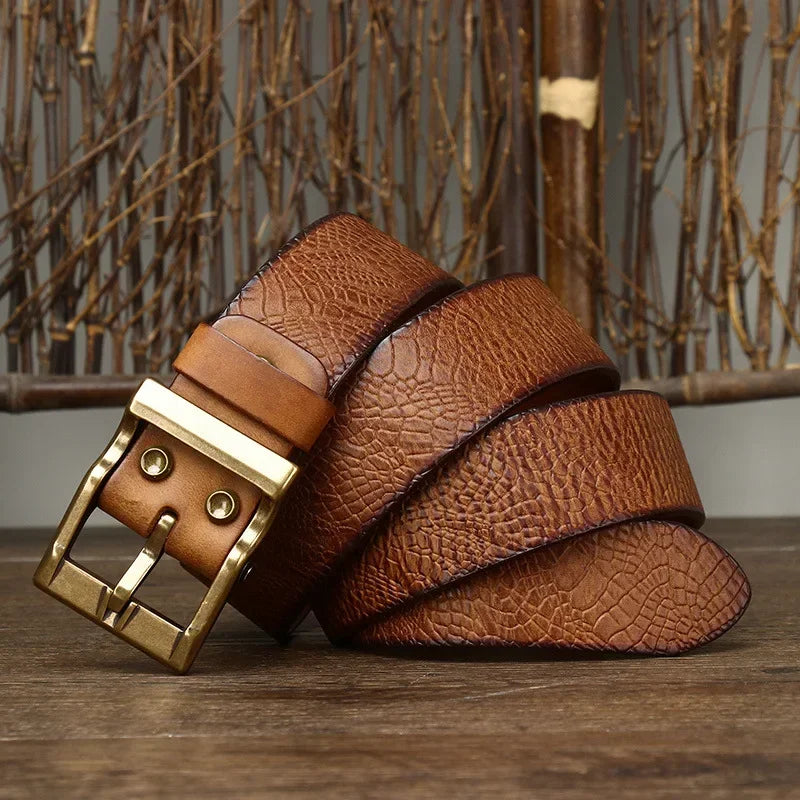 Genuine Cowhide Casual Belt