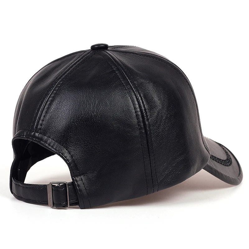 All-Season Leather Cap