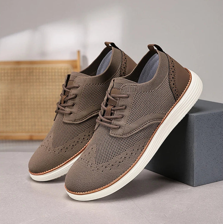 Wingtip Lace-Up Oxfords