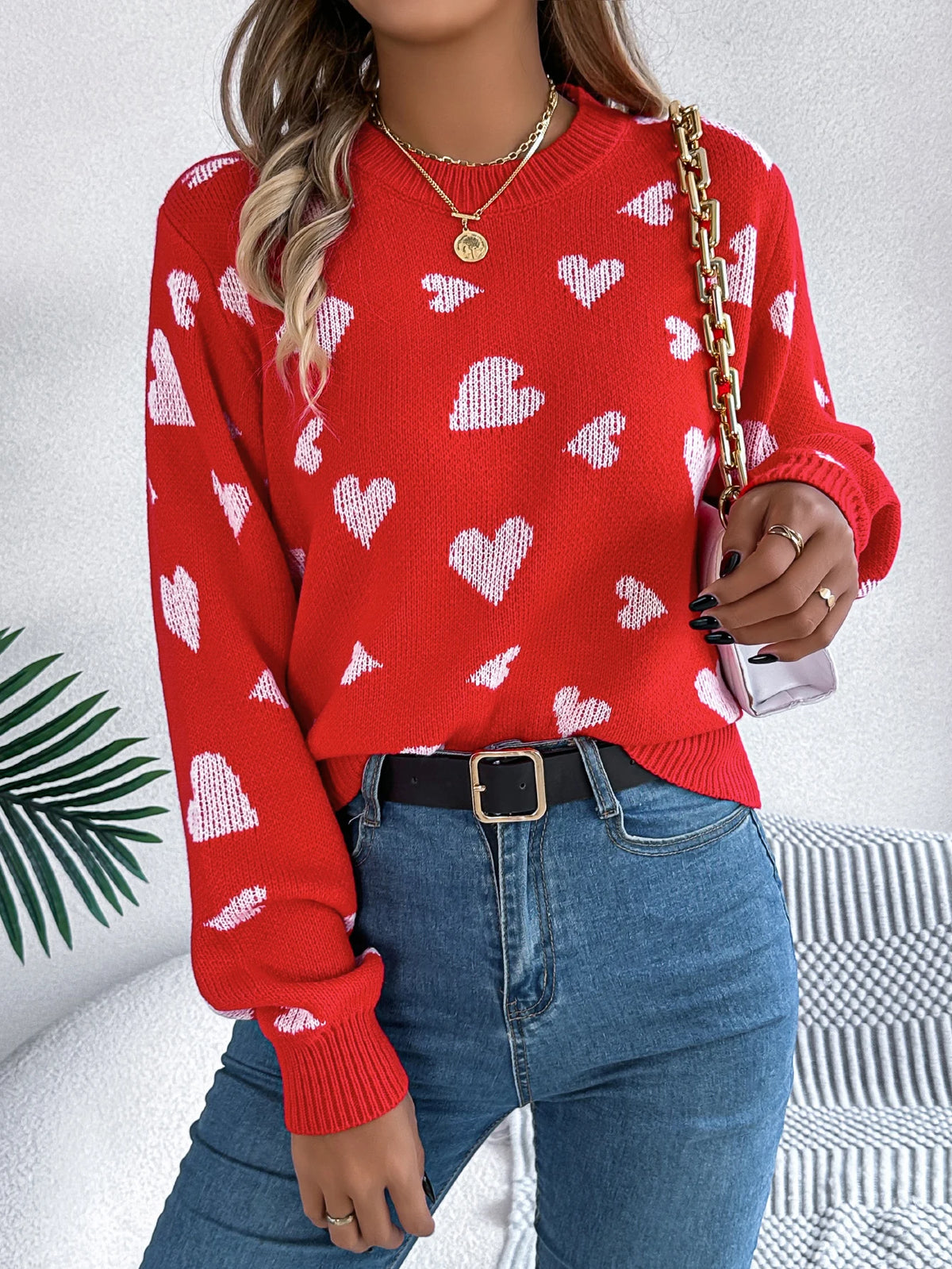 Heart Love Knit Sweater