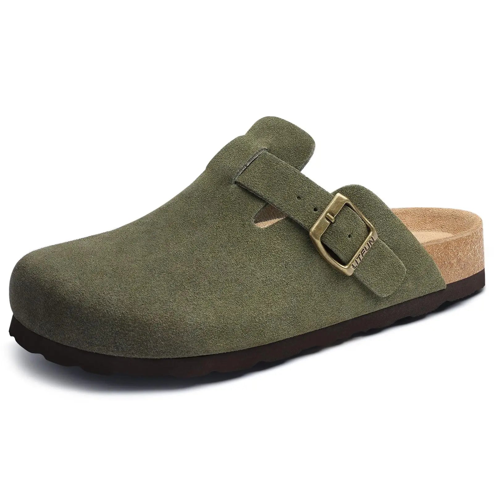 Velmori Suede Comfort Mules