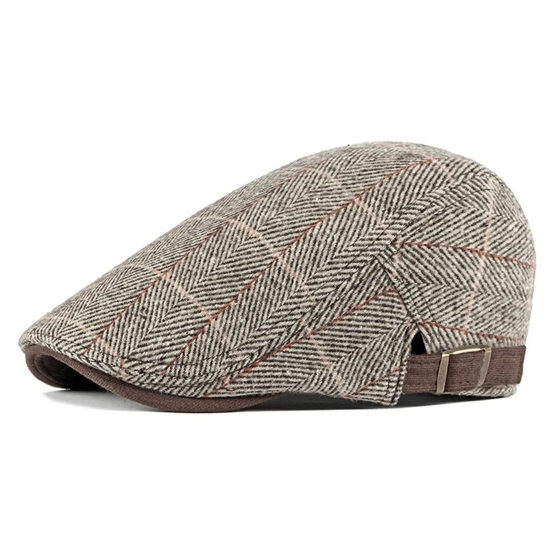 Oxford Grid Plaid Cap