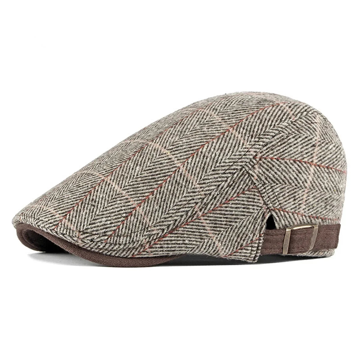 Oxford Grid Plaid Cap