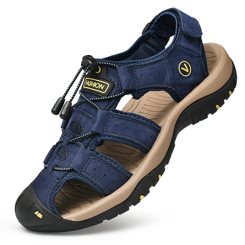 Classic Fit Men’s Leather Sandals