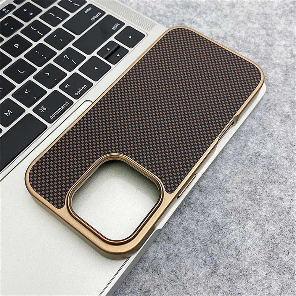 Luxury Carbon Fiber iPhone Case