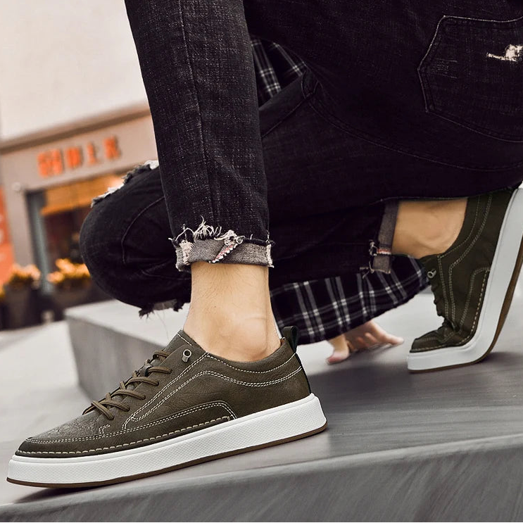 Heritage Comfort Leather Oxfords