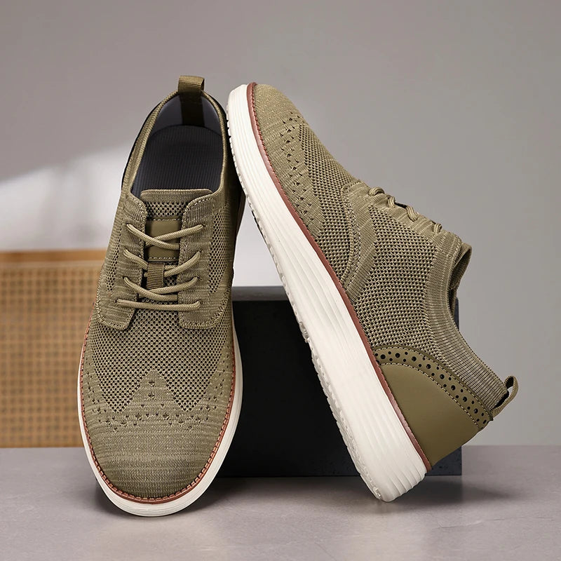 Wingtip Lace-Up Oxfords
