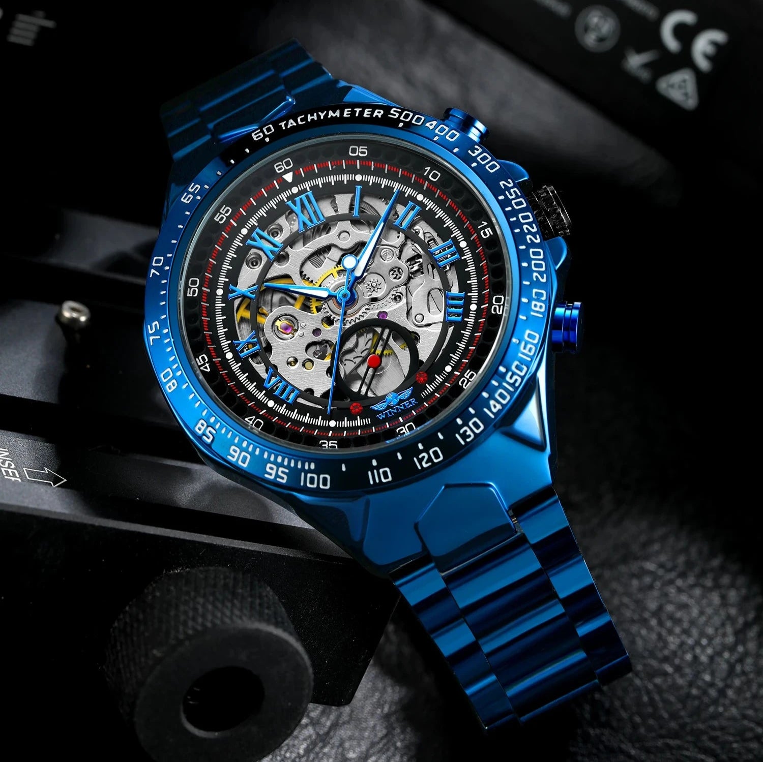 Blue Vortex Automatik Chrono