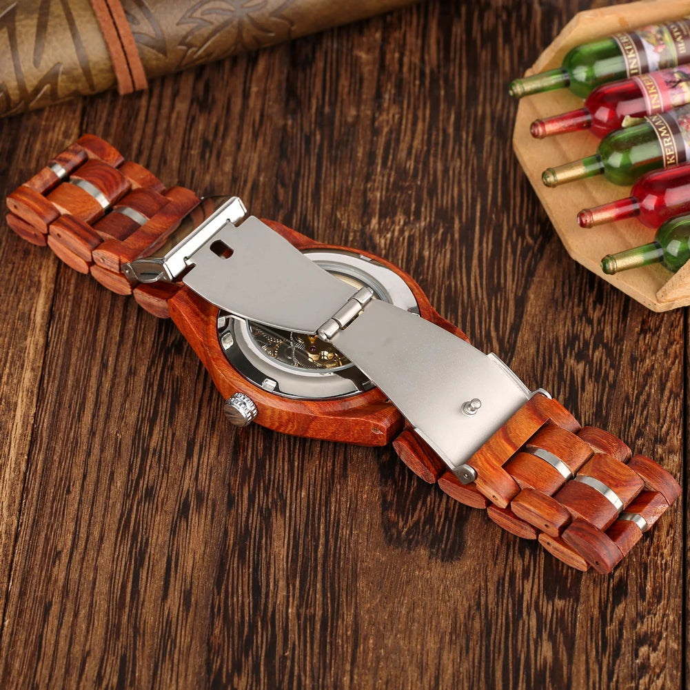 Vintage Timber Timepiece