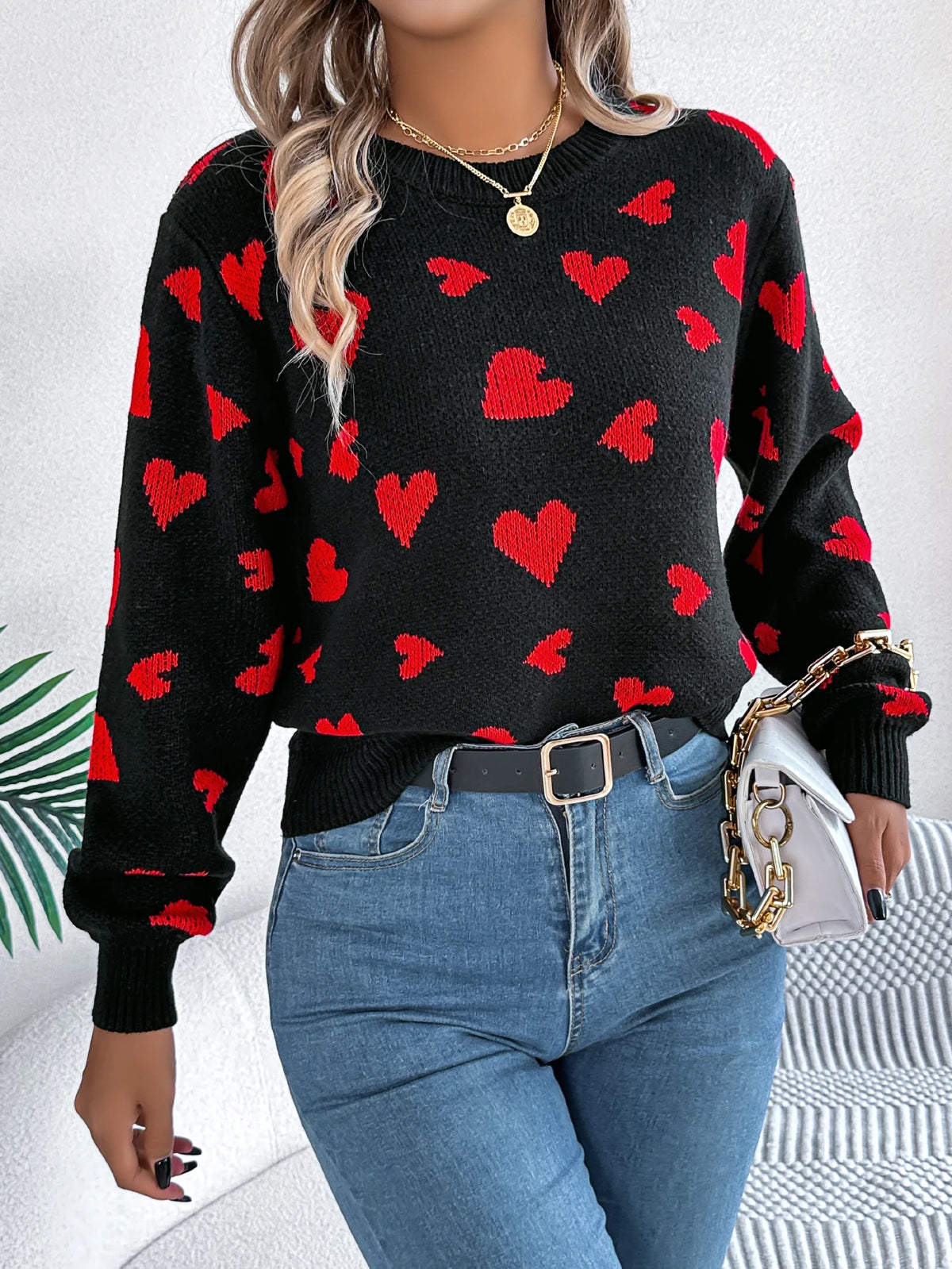 Heart Love Knit Sweater