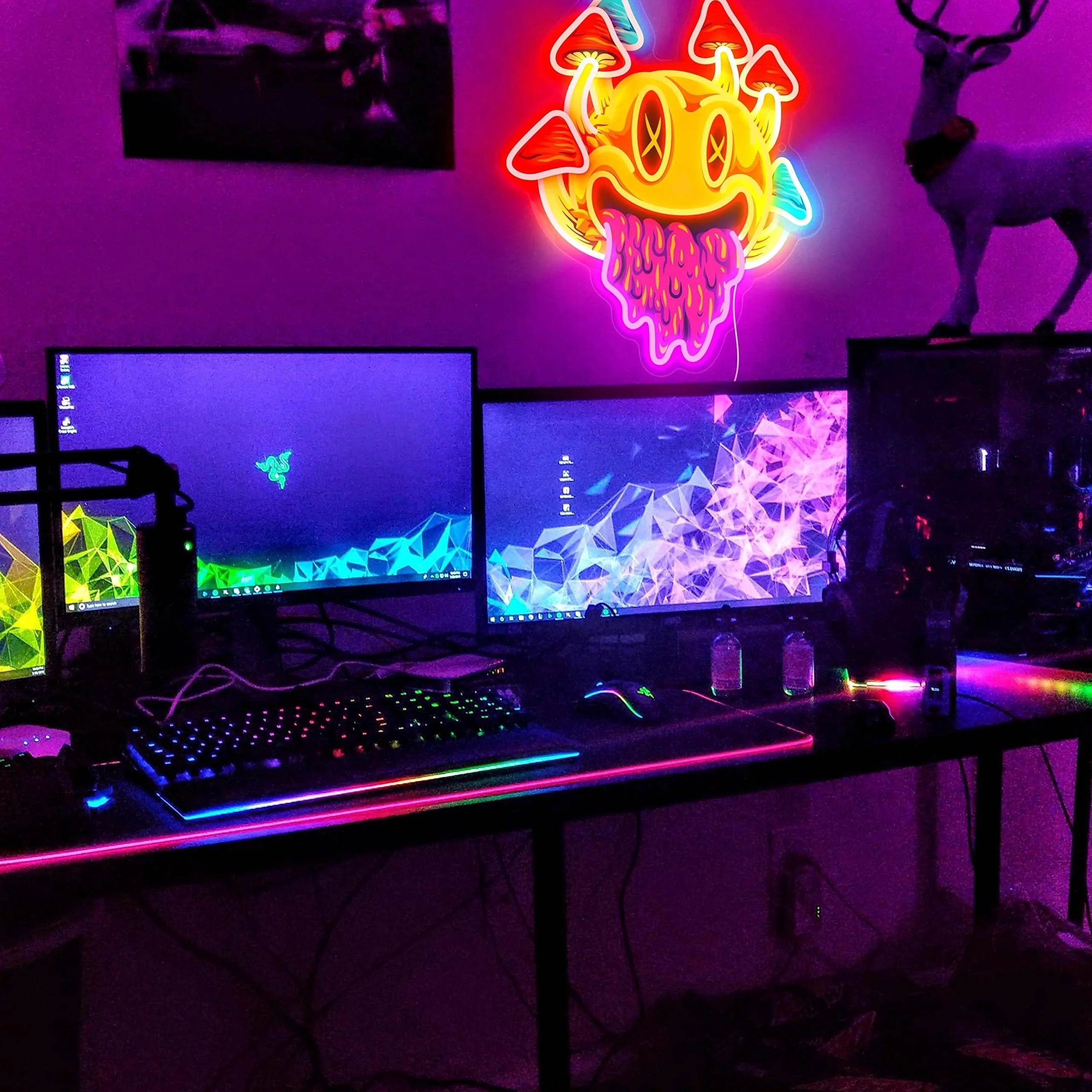 Nuclear Mushroom LED Neon Sign