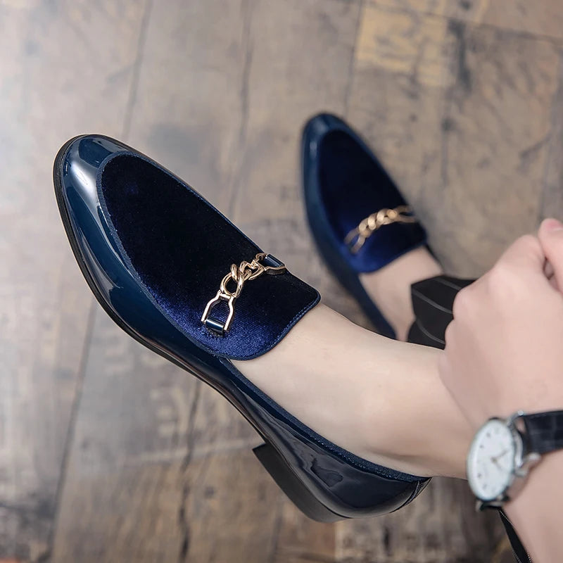 Midnight Velvet Loafers