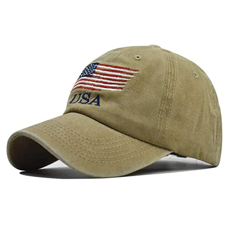 Classic USA Khaki Cap