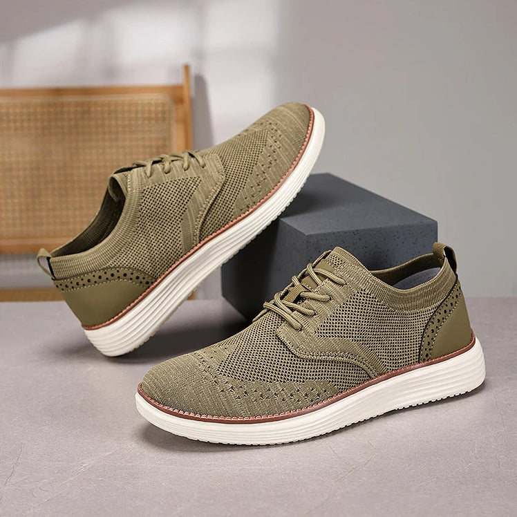 Wingtip Lace-Up Oxfords