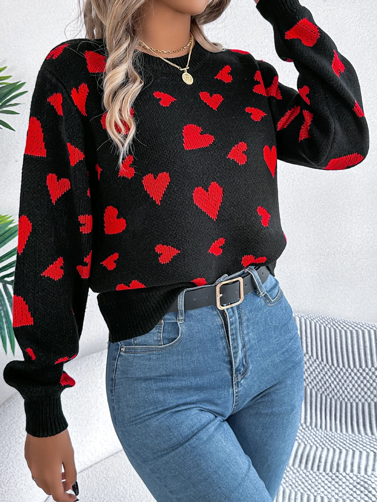 Heart Love Knit Sweater