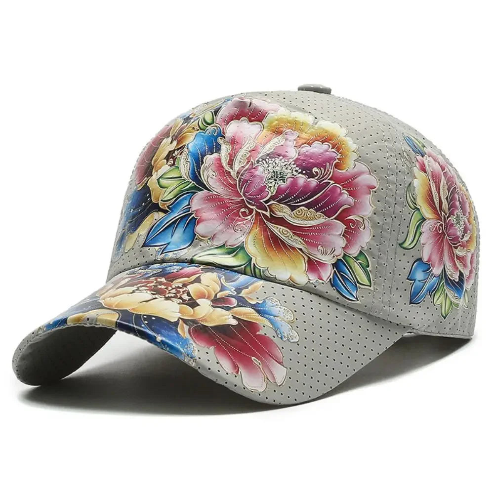 Floral Bloom Cap