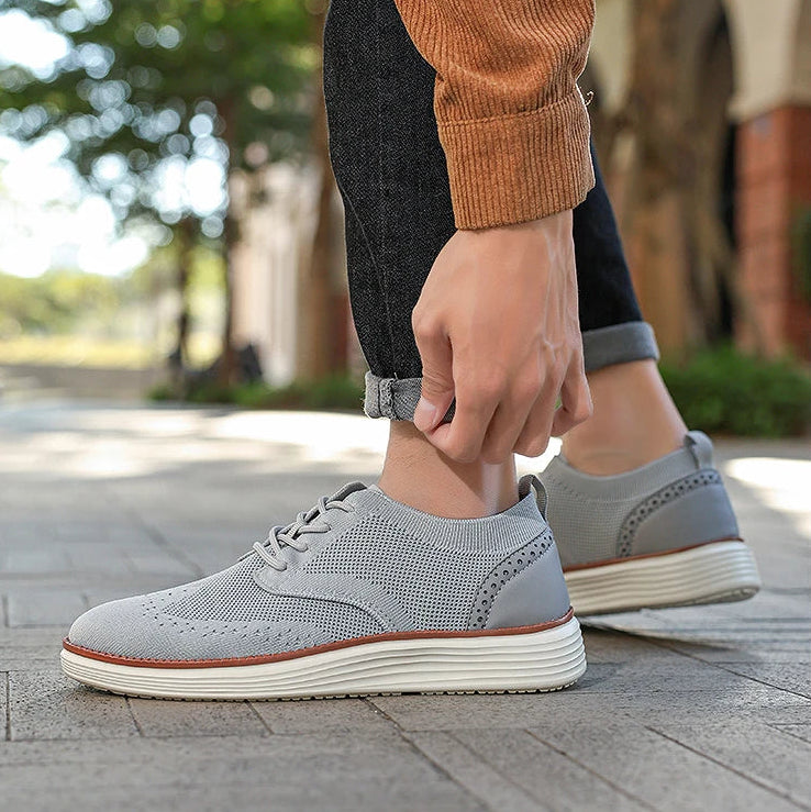 Wingtip Lace-Up Oxfords
