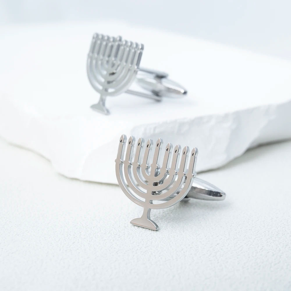 Menorah Cufflinks