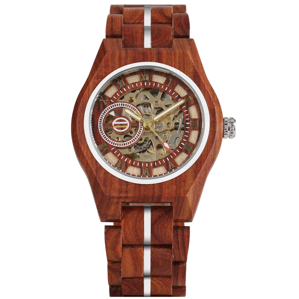 Vintage Timber Timepiece
