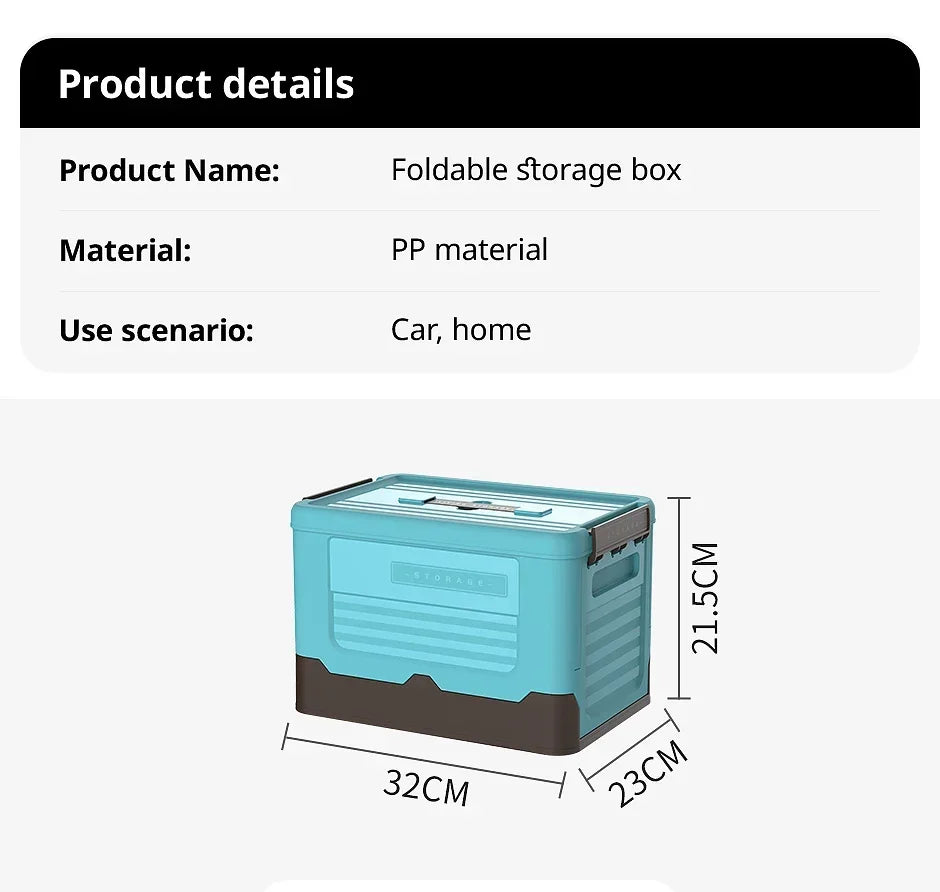 Compact Keeper Foldable Storage Box