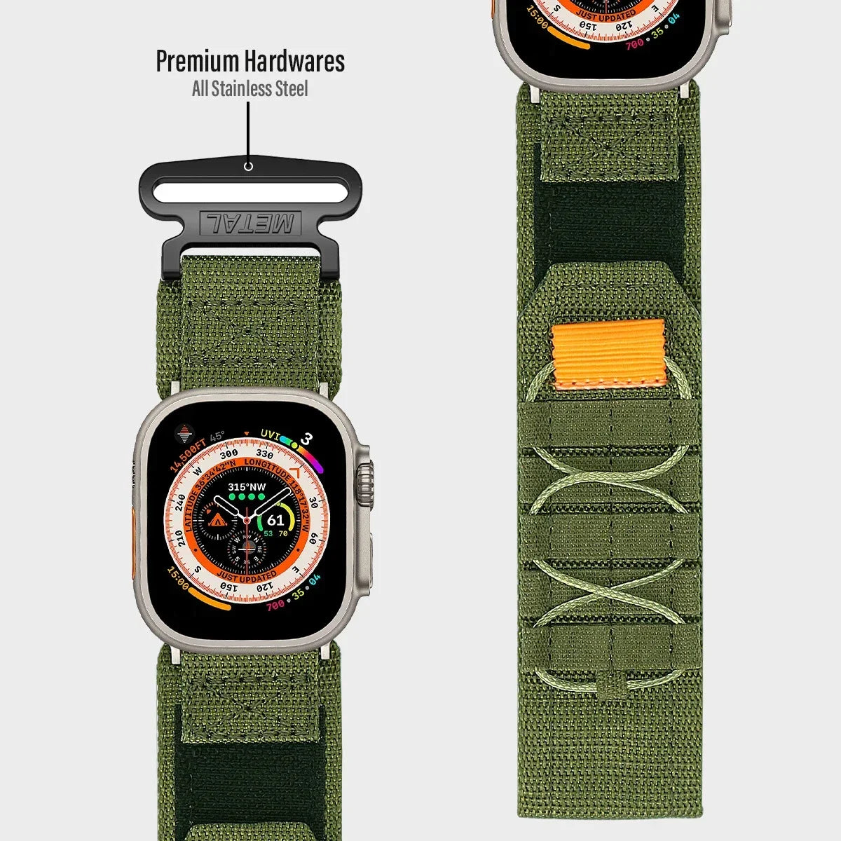 Stealth Fit Tactical Apple Watch Strap