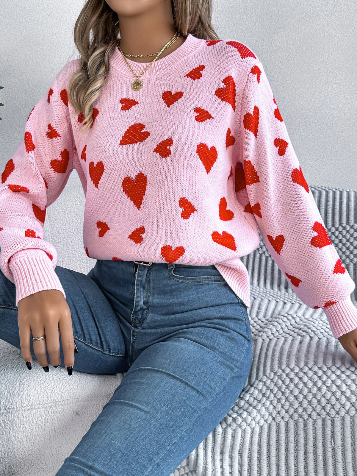 Heart Love Knit Sweater
