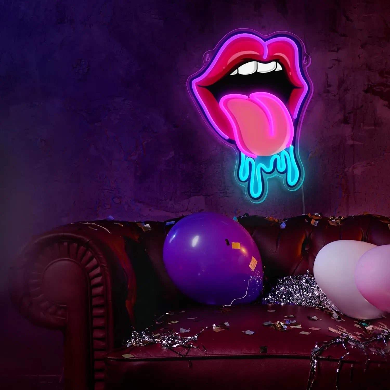 Big Mouth LED Neon Light