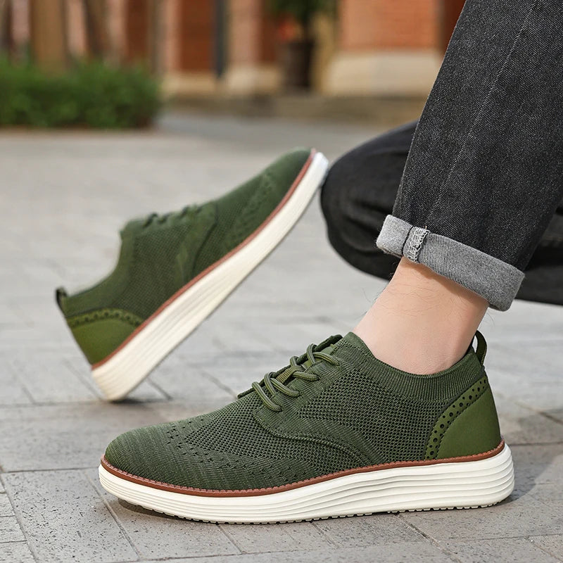 Wingtip Lace-Up Oxfords