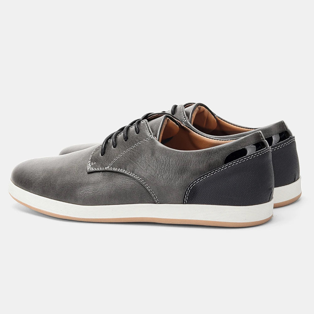 Classic Lace-Up Casual Shoes